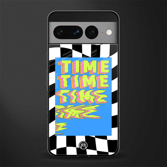 time back phone cover | glass case for google pixel 7 pro