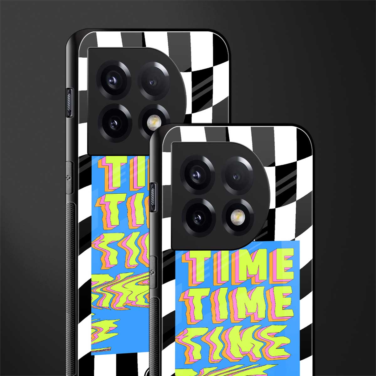 time back phone cover | glass case for oneplus 11