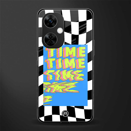 time back phone cover | glass case for oneplus nord ce 3 lite