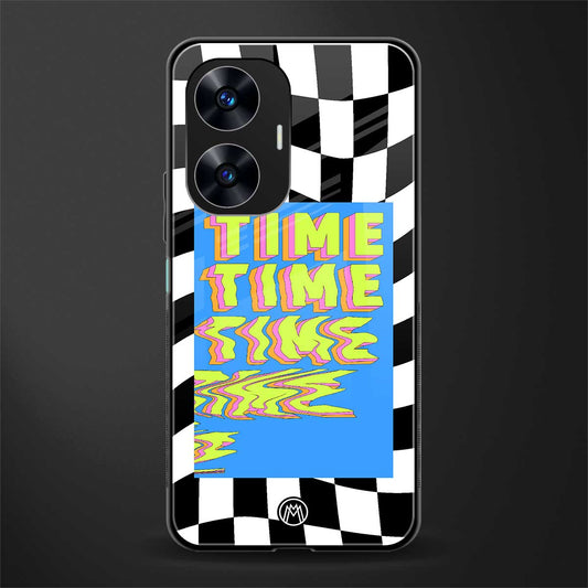 time back phone cover | glass case for realme c55