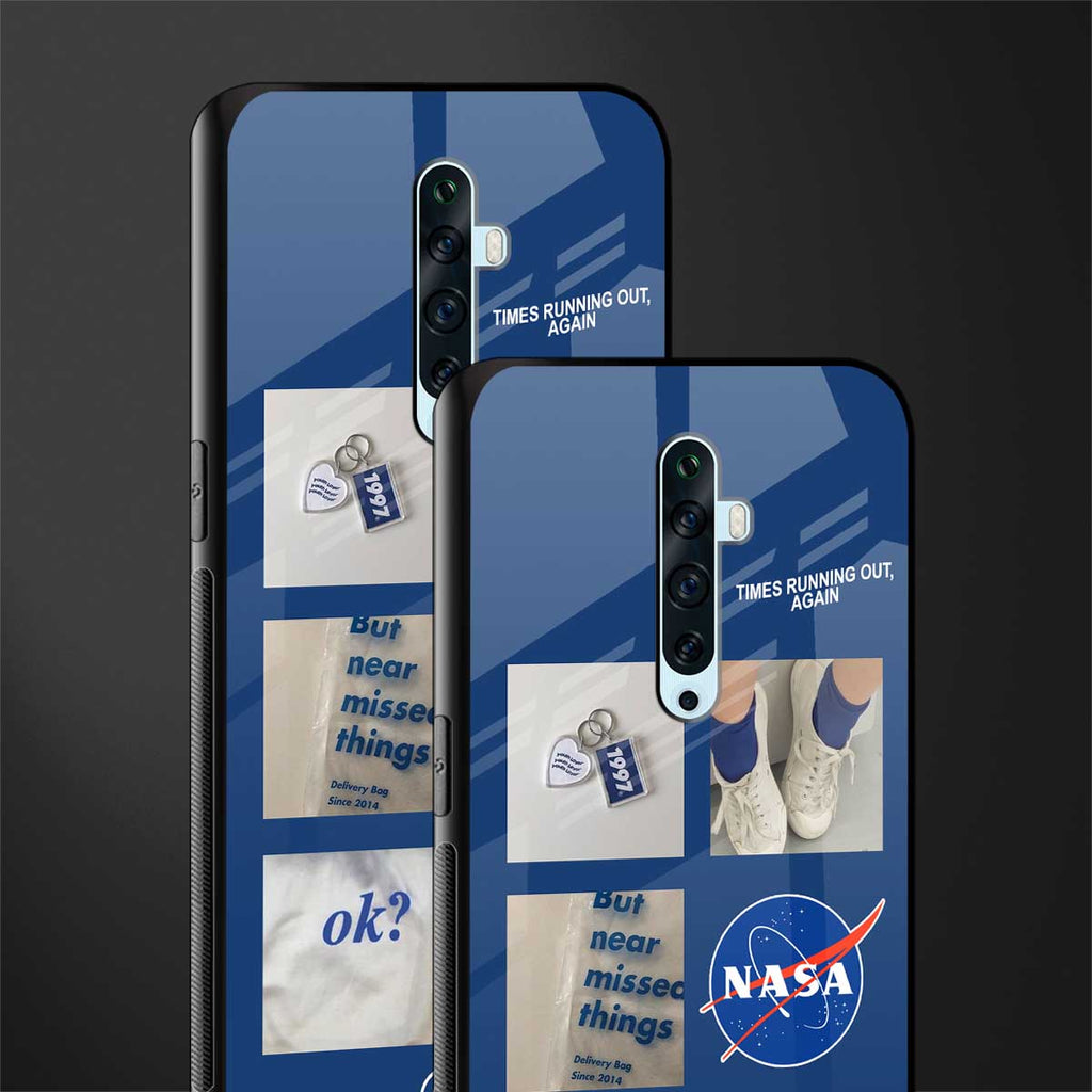 time is running out glass case for oppo reno 2z image-2