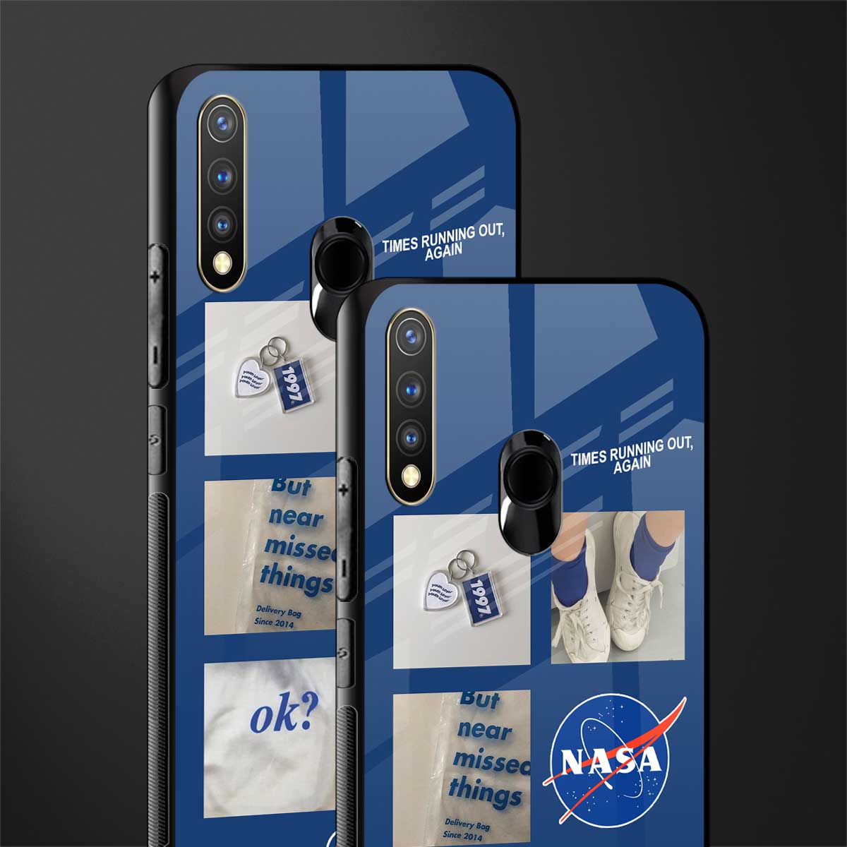 time is running out glass case for vivo y19 image-2