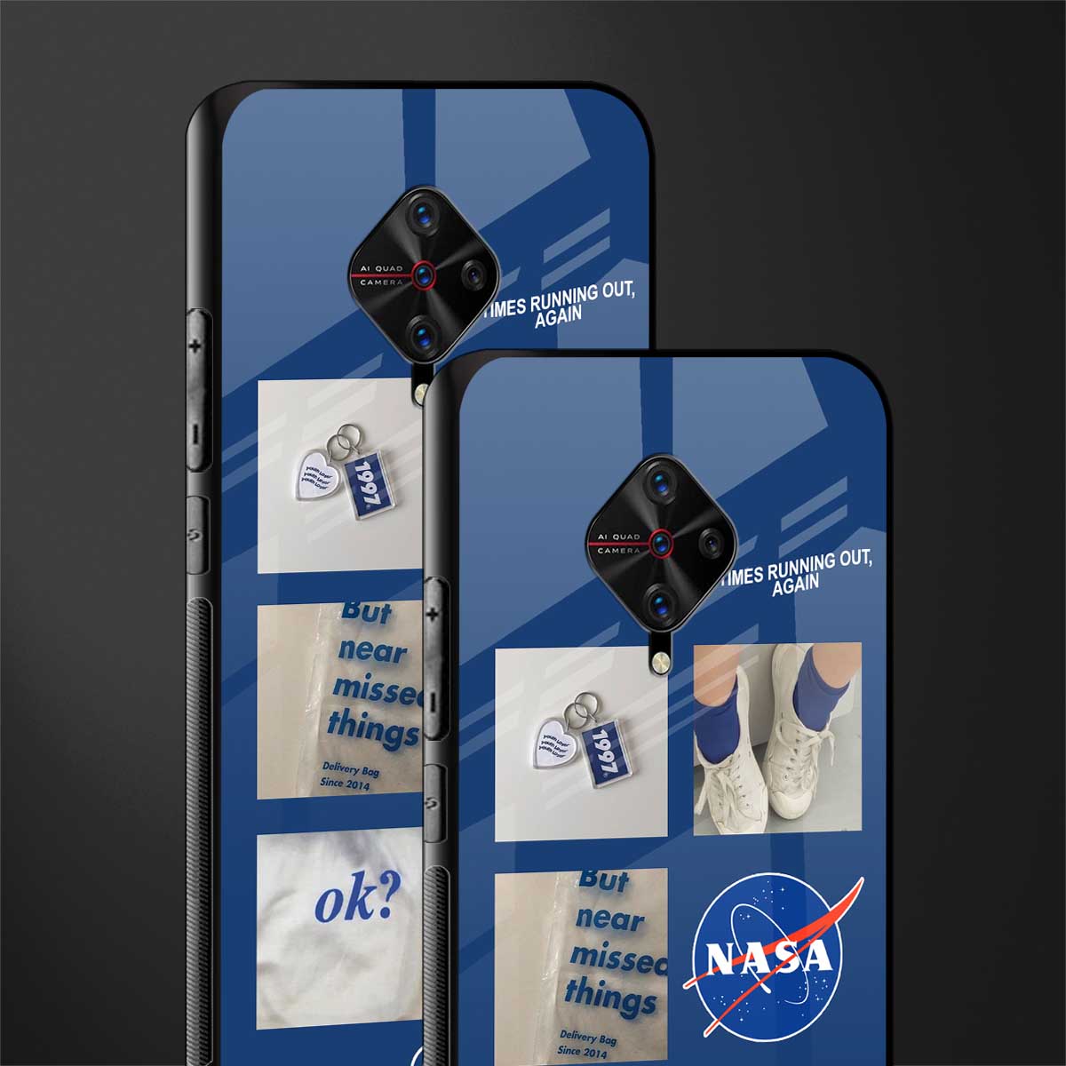 time is running out glass case for vivo s1 pro image-2