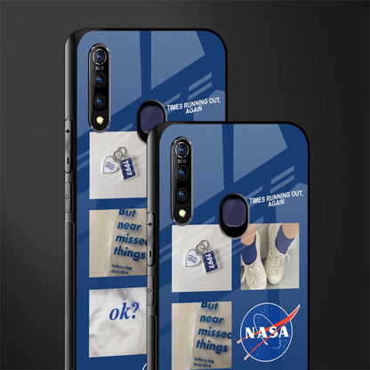 time is running out glass case for vivo z1 pro image-2