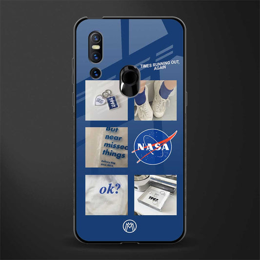 time is running out glass case for vivo v15 image