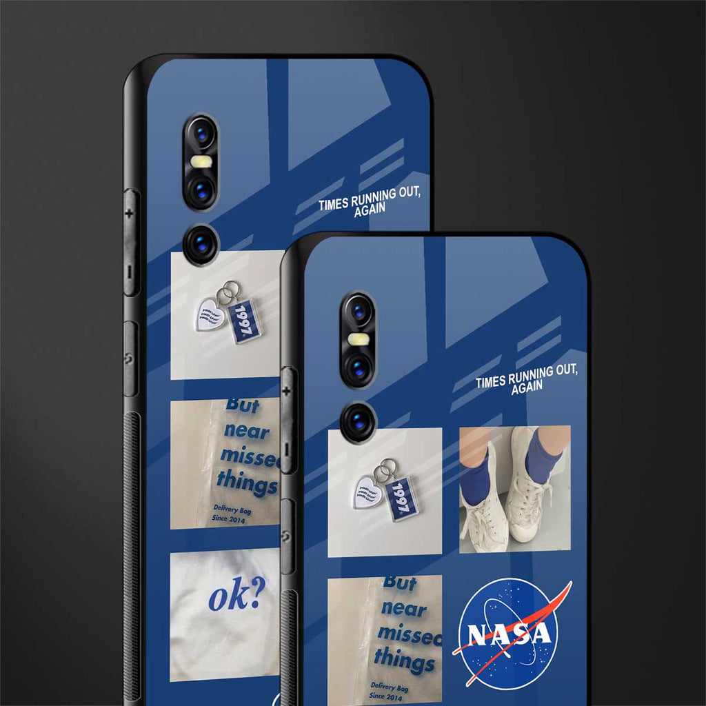 time is running out glass case for vivo v15 pro image-2