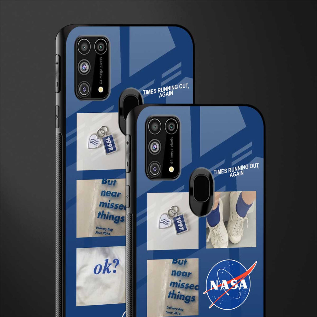 time is running out glass case for samsung galaxy f41 image-2