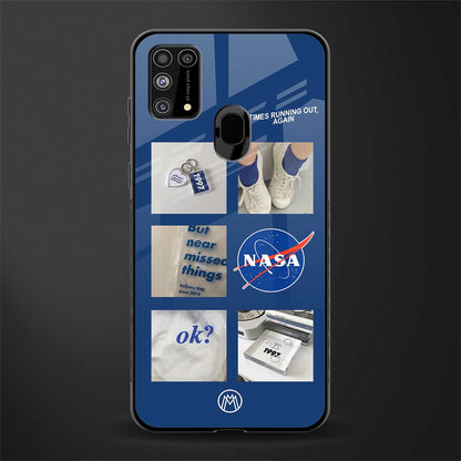 time is running out glass case for samsung galaxy m31 prime edition image