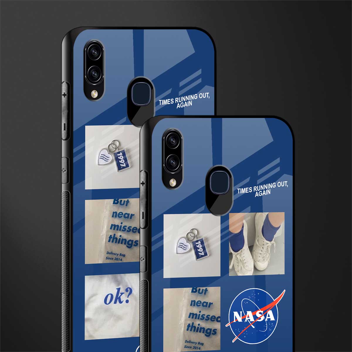time is running out glass case for samsung galaxy m10s image-2