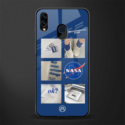 time is running out glass case for samsung galaxy a30 image