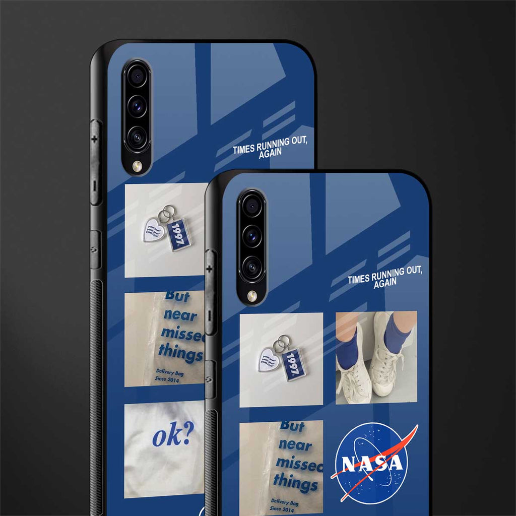 time is running out glass case for samsung galaxy a70s image-2