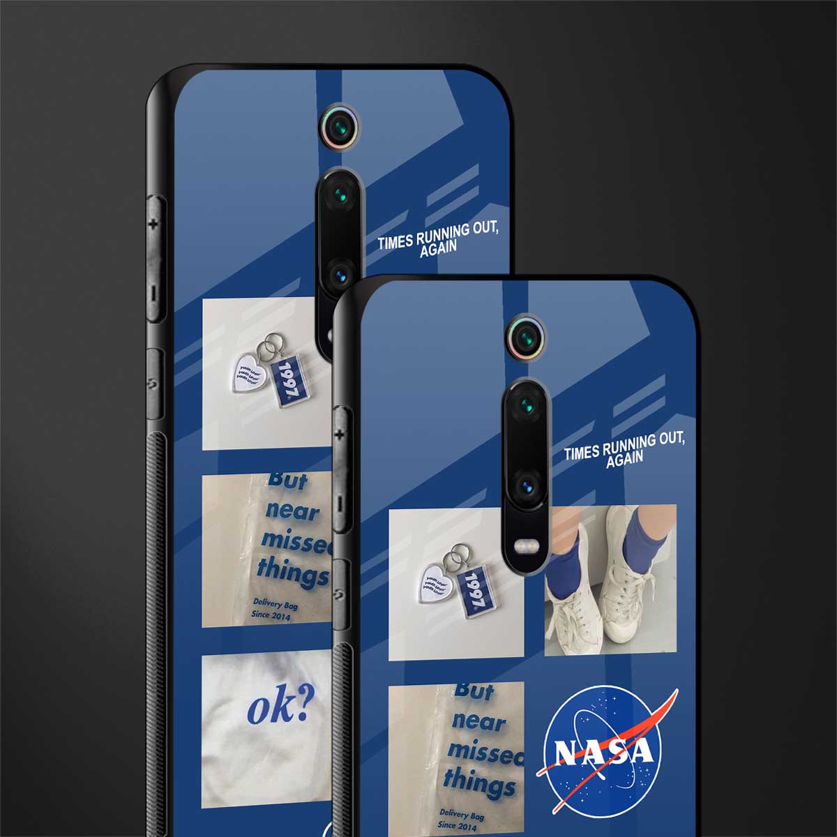 time is running out glass case for redmi k20 image-2