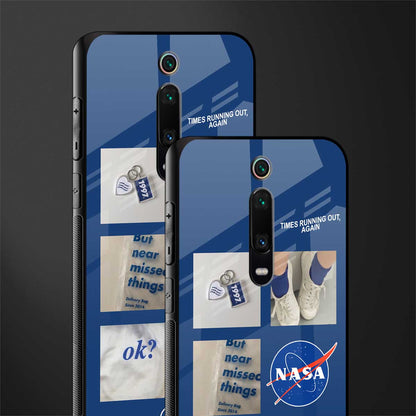 time is running out glass case for redmi k20 image-2