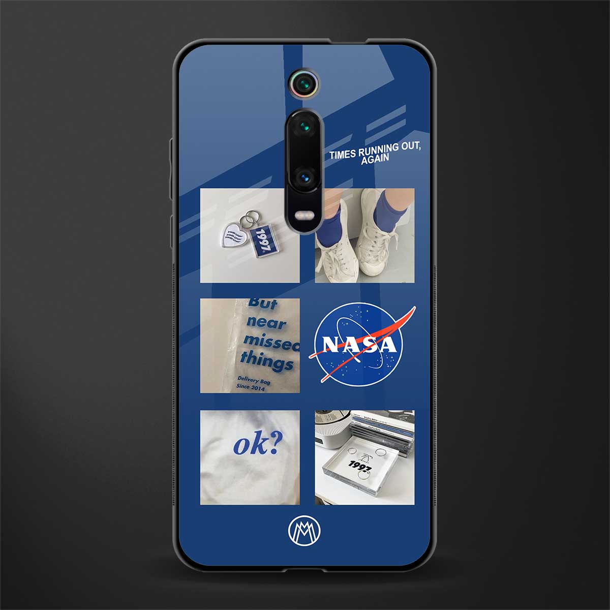 time is running out glass case for redmi k20 image