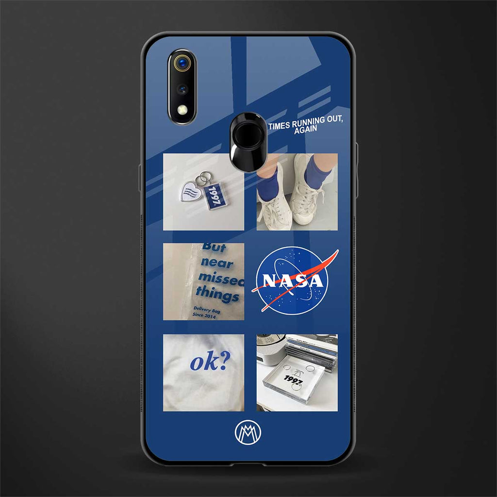 time is running out glass case for realme 3 pro image