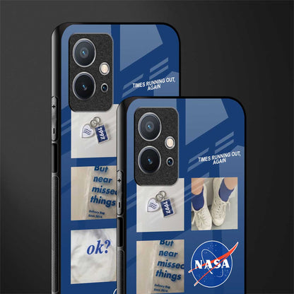time is running out glass case for vivo t1 5g image-2