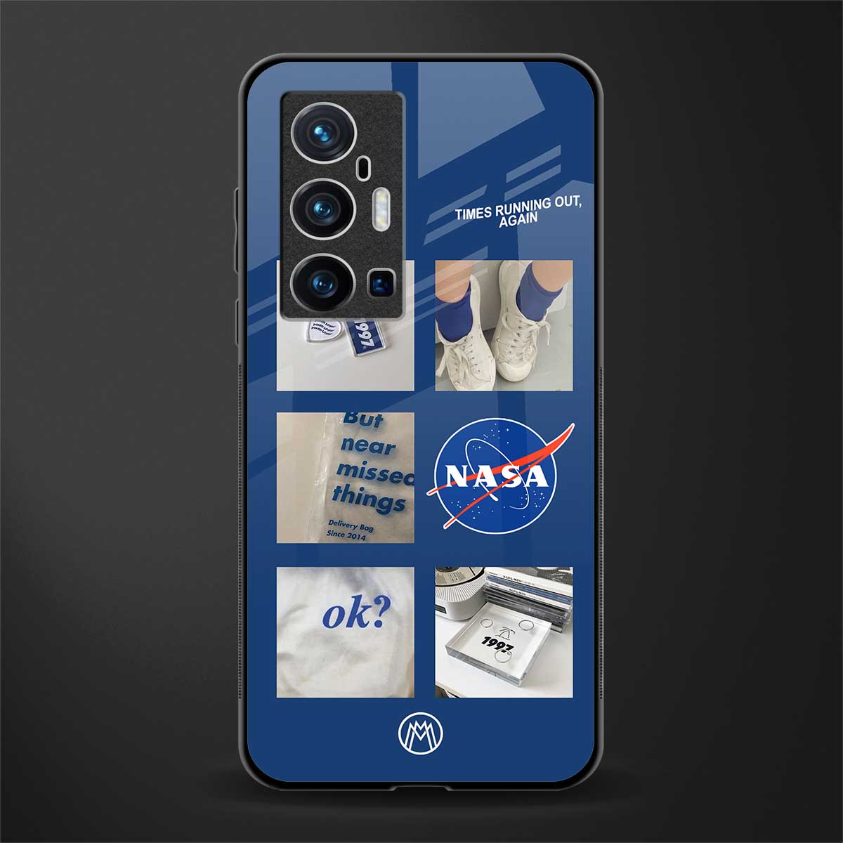 time is running out glass case for vivo x70 pro plus image