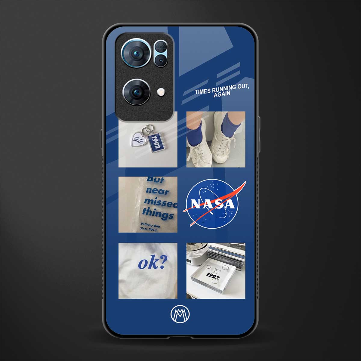 time is running out glass case for oppo reno7 pro 5g image