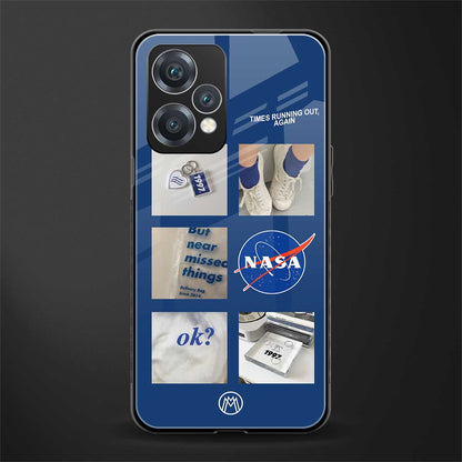 time is running out back phone cover | glass case for realme 9 pro 5g