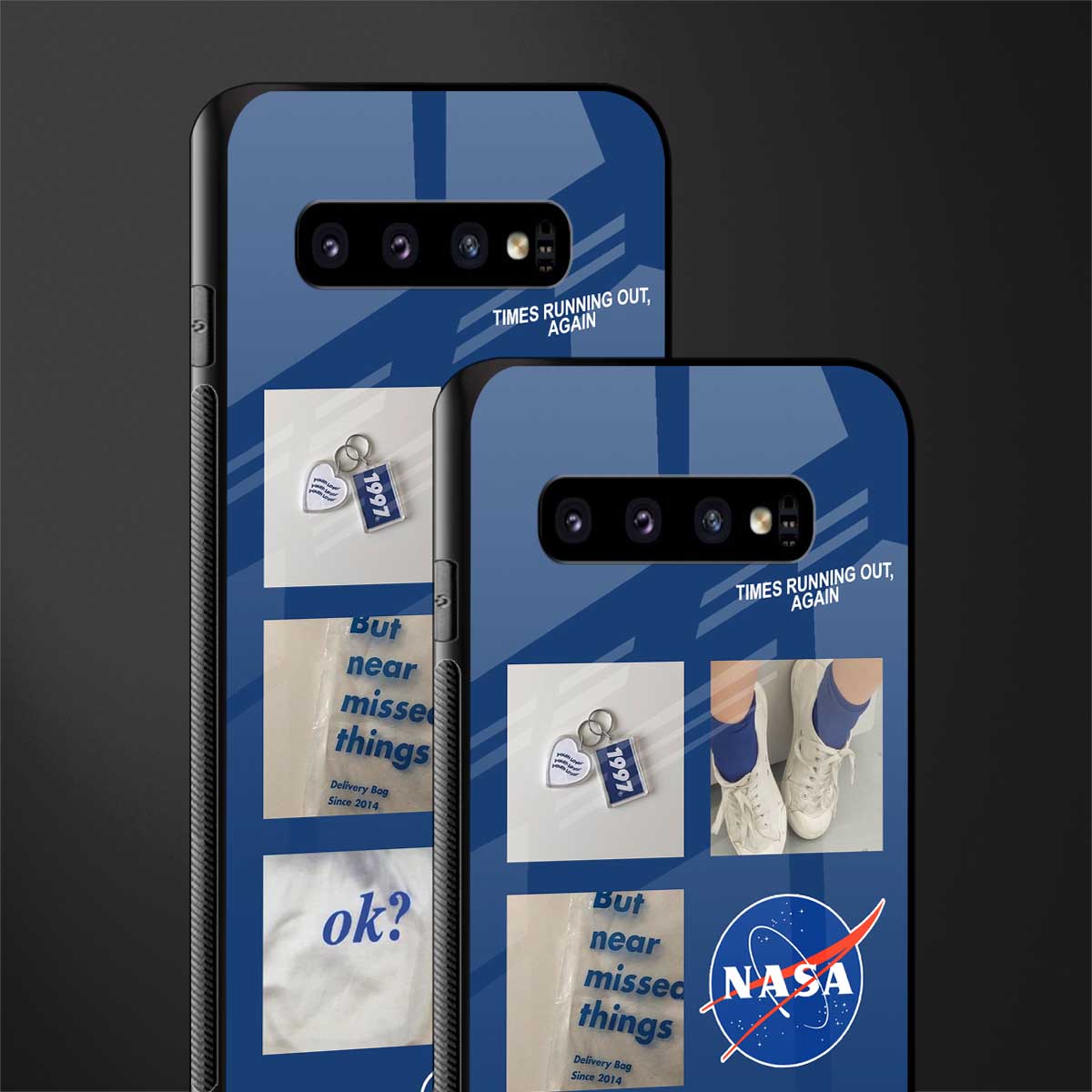 time is running out glass case for samsung galaxy s10 plus image-2