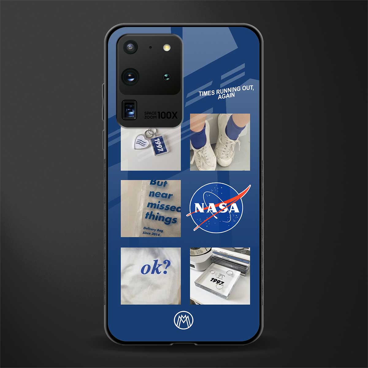 time is running out glass case for samsung galaxy s20 ultra image