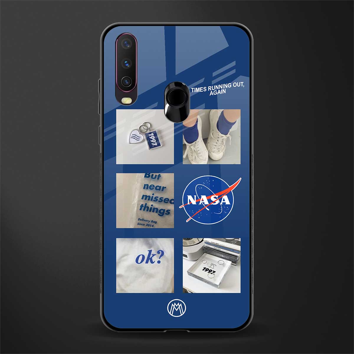 time is running out glass case for vivo y15 image