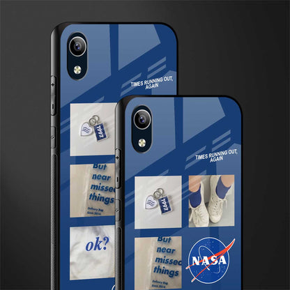 time is running out glass case for vivo y1s without fingerprint image-2