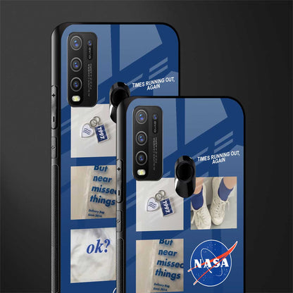 time is running out glass case for vivo y50 image-2