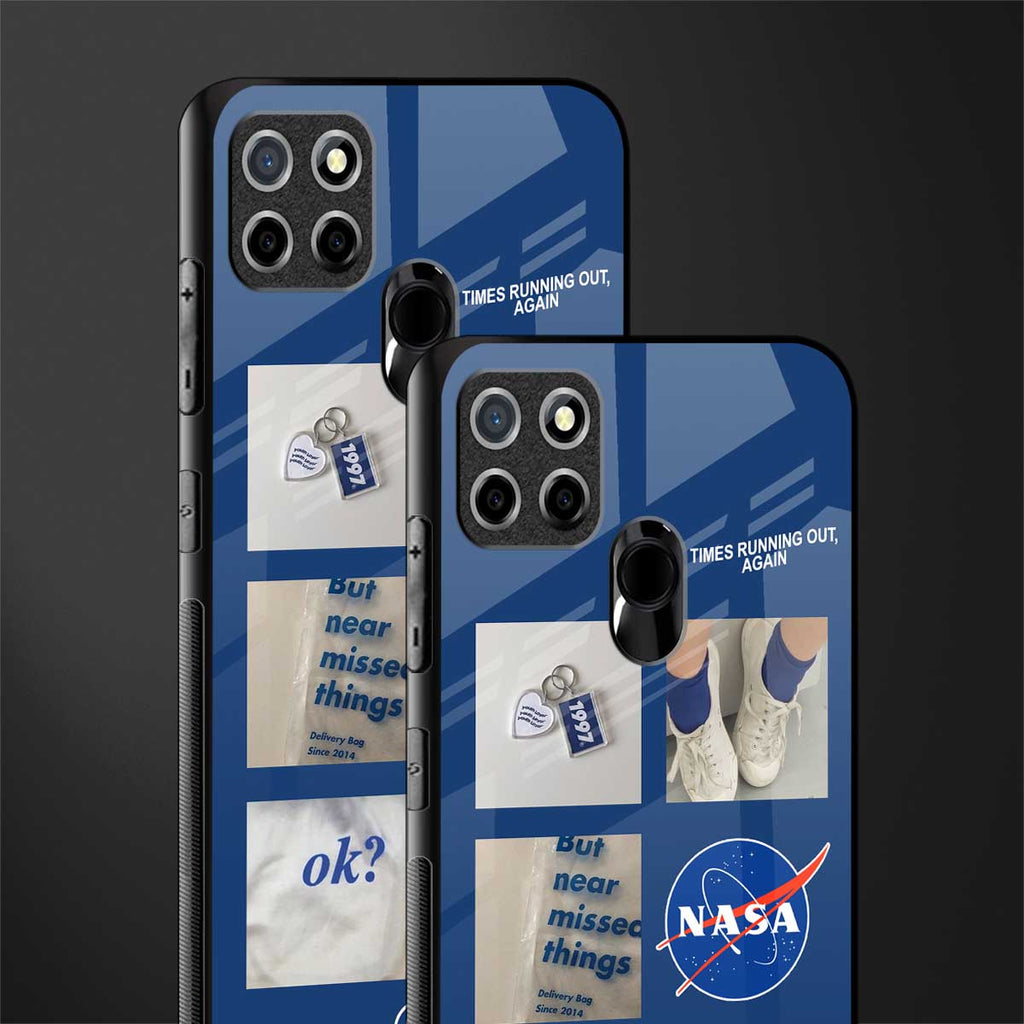 time is running out glass case for realme narzo 30a image-2