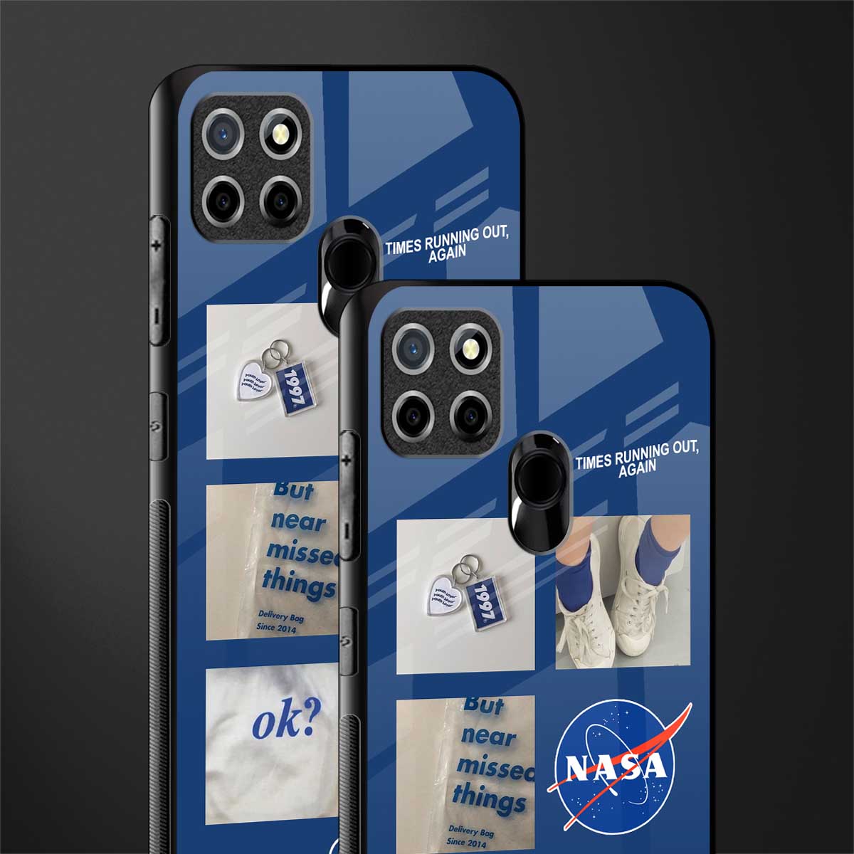 time is running out glass case for realme narzo 30a image-2