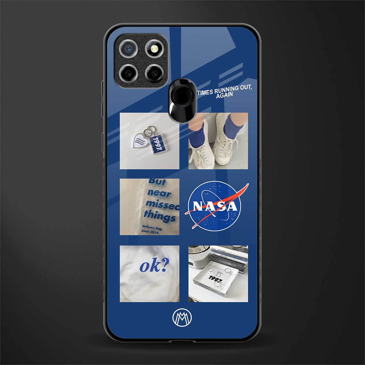 time is running out glass case for realme narzo 20 image