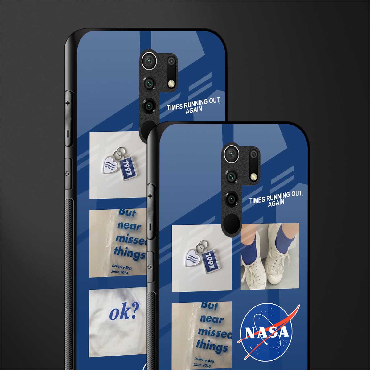 time is running out glass case for poco m2 image-2