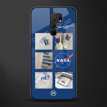 time is running out glass case for poco m2 image