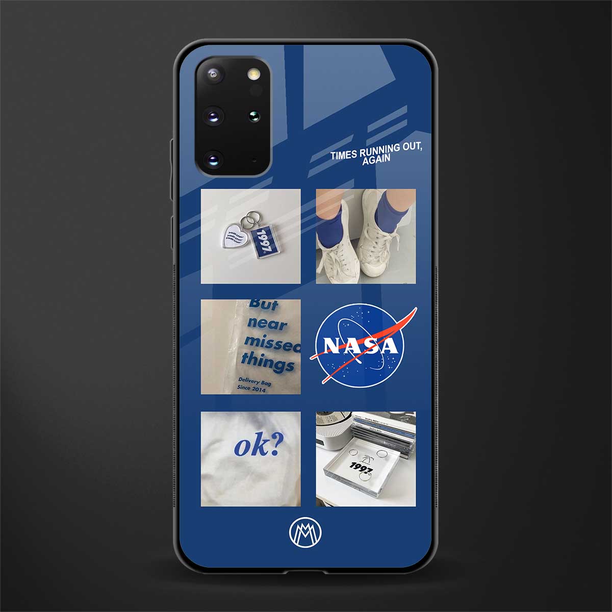 time is running out glass case for samsung galaxy s20 plus image