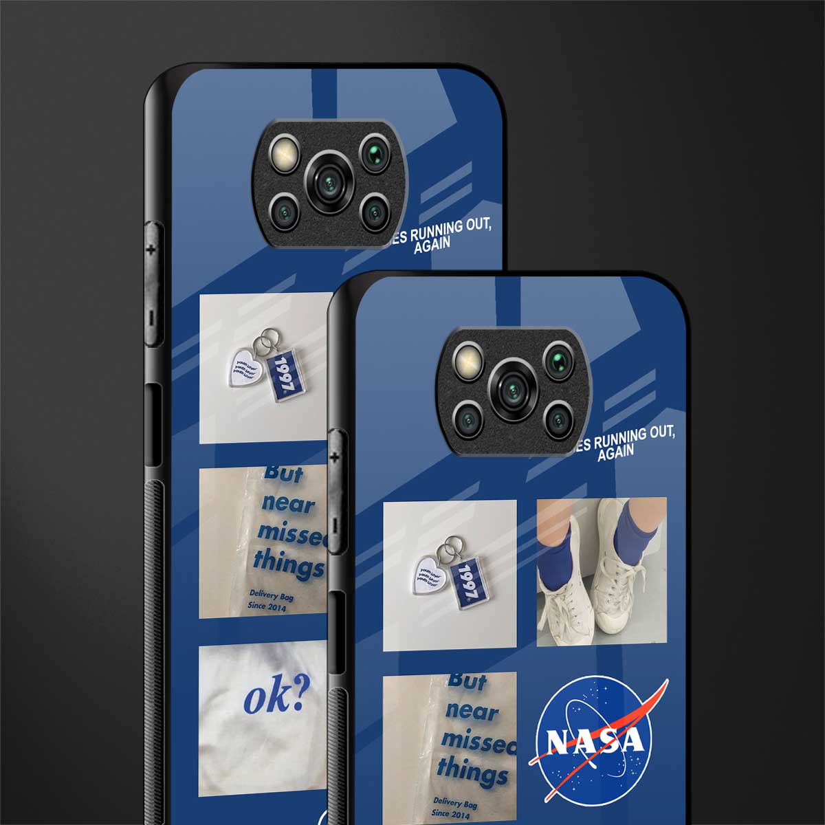 time is running out glass case for poco x3 pro image-2