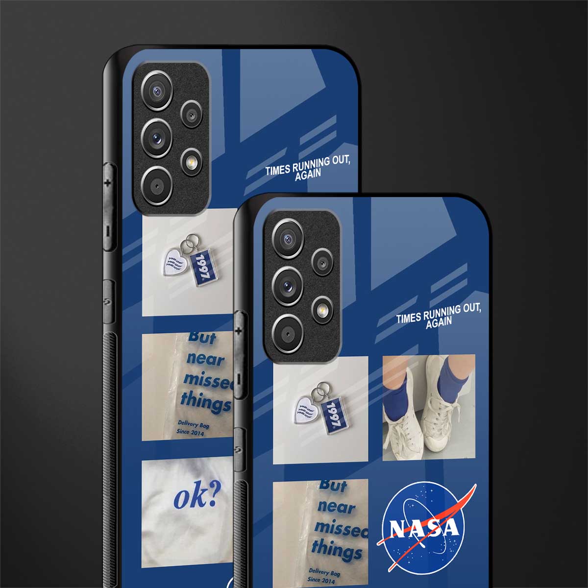 time is running out glass case for samsung galaxy a52 image-2