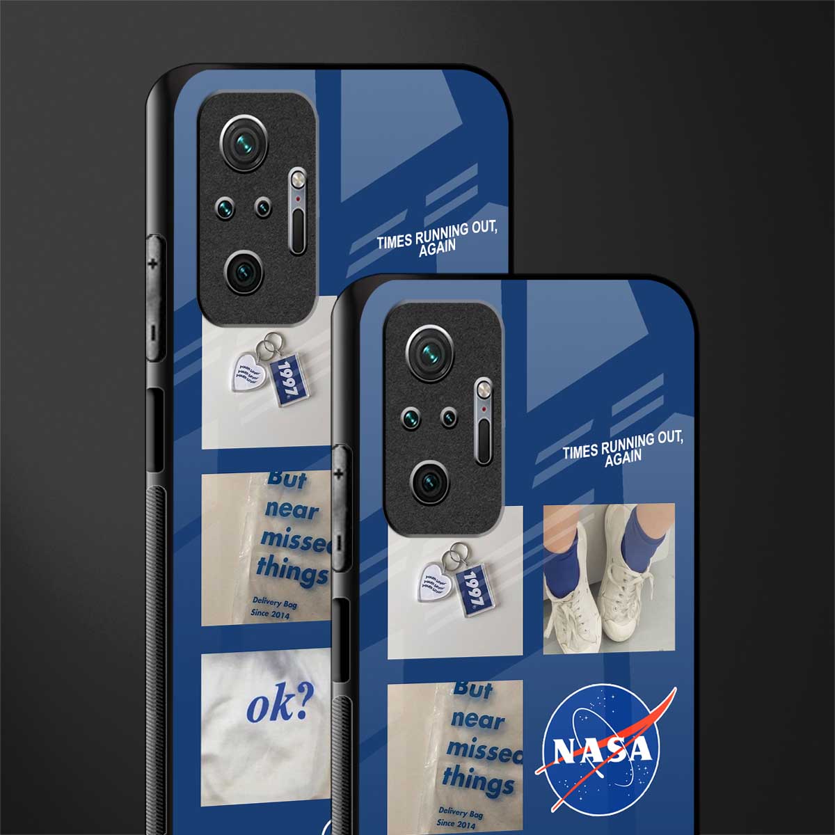 time is running out glass case for redmi note 10 pro max image-2