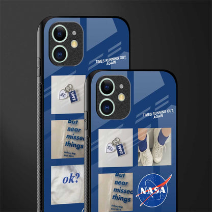 time is running out glass case for iphone 12 image-2