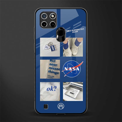 time is running out glass case for realme c21 image