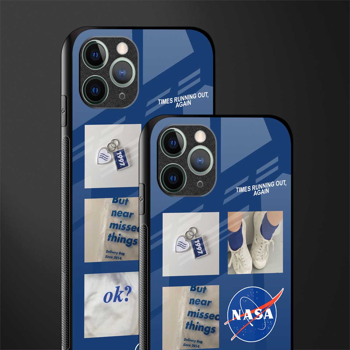 time is running out glass case for iphone 11 pro max image-2