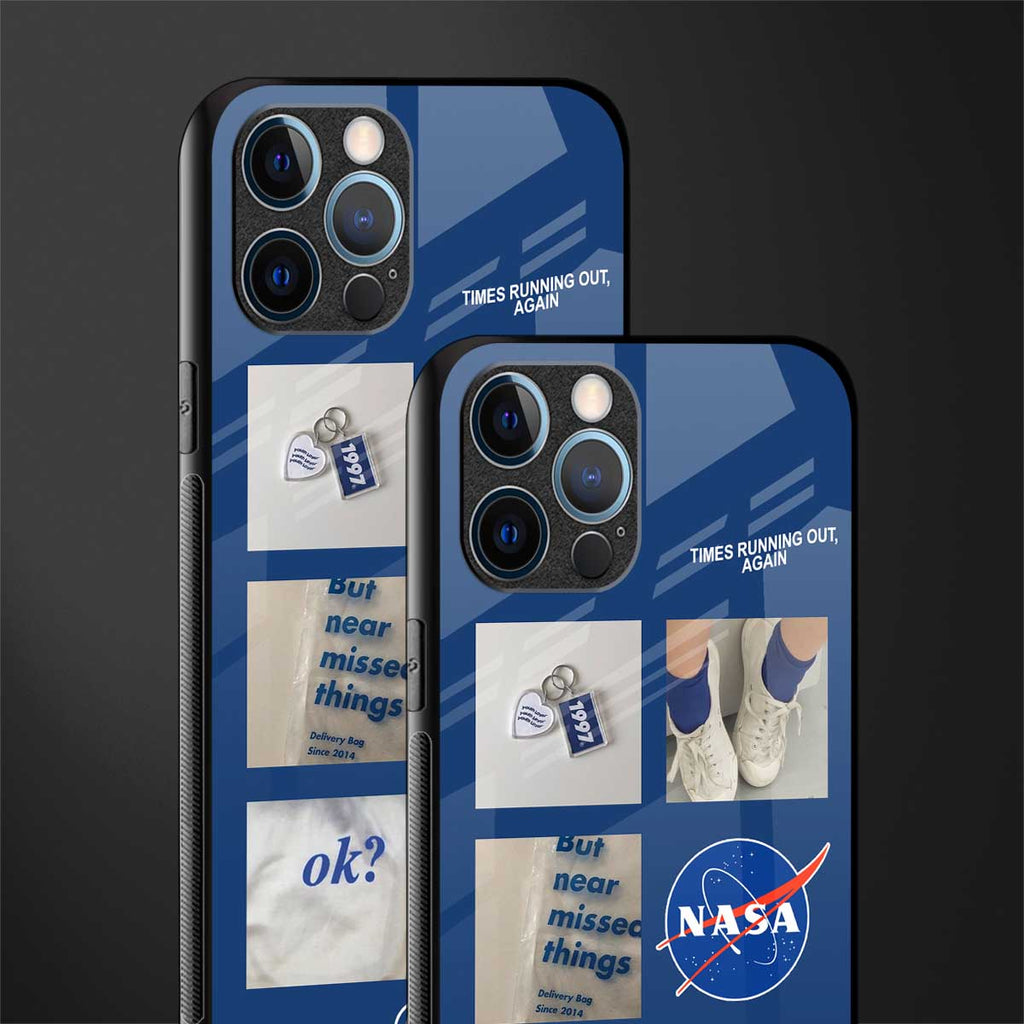 time is running out glass case for iphone 12 pro max image-2