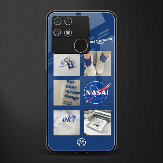 time is running out back phone cover | glass case for realme narzo 50a