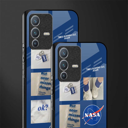 time is running out glass case for vivo v23 pro 5g image-2