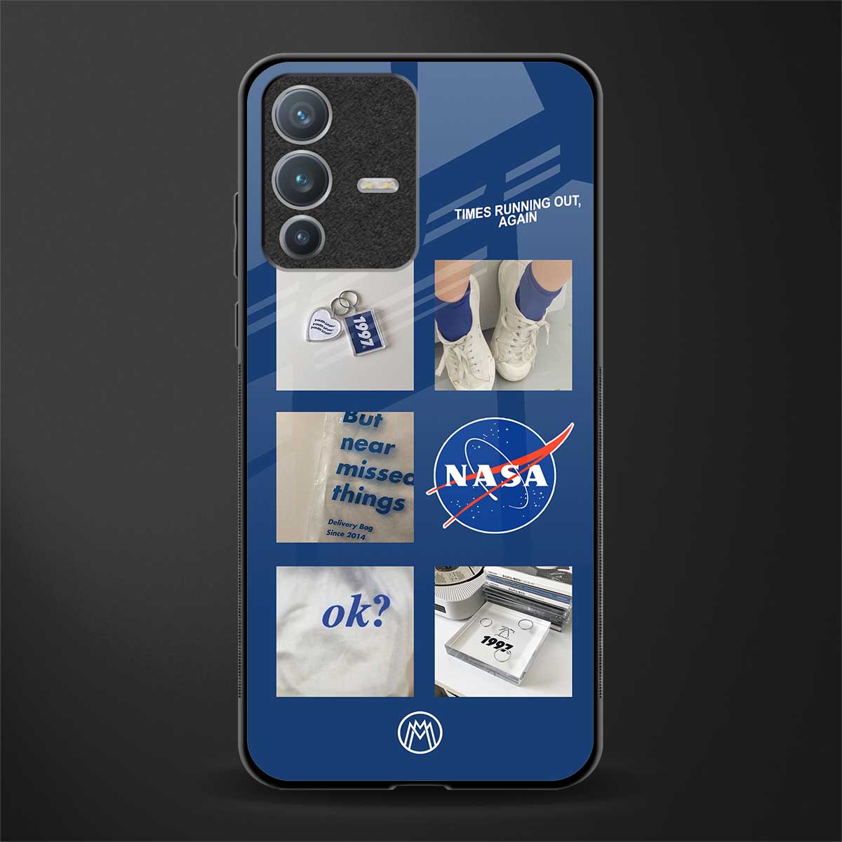 time is running out glass case for vivo v23 pro 5g image