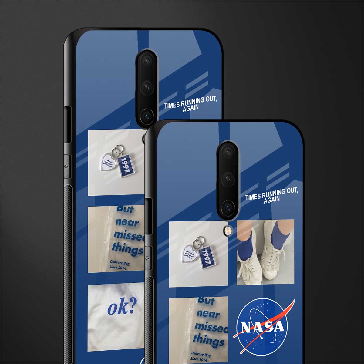 time is running out glass case for oneplus 7 pro image-2