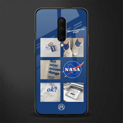 time is running out glass case for oneplus 7 pro image