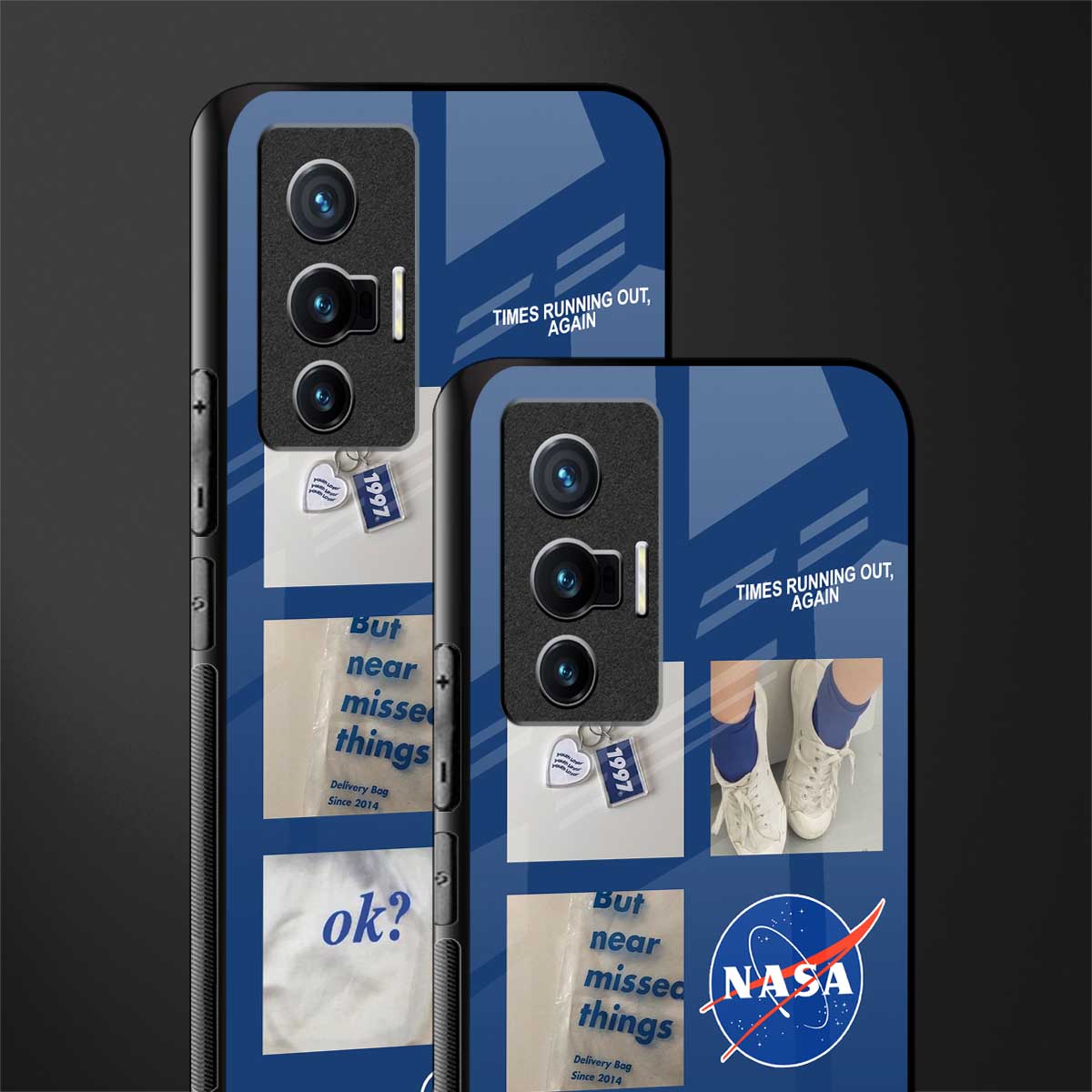 time is running out glass case for vivo x70 image-2