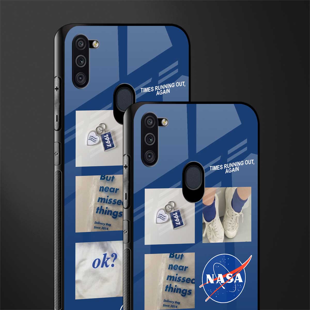 time is running out glass case for samsung galaxy m11 image-2