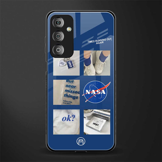 time is running out back phone cover | glass case for samsung galaxy f23 5g