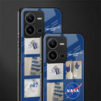 time is running out back phone cover | glass case for vivo v25-5g